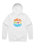 Shapes Hoodie in White by Gaddies