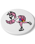 Ceramic Coaster Set - Gaddies Flamingo Design