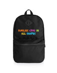 Shapes Backpack in Black by Gaddies