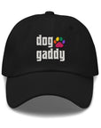 Dog Gaddy Embroidered Hat in Black by Gaddies