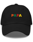 Papa Embroidered Hat in Black by Gaddies