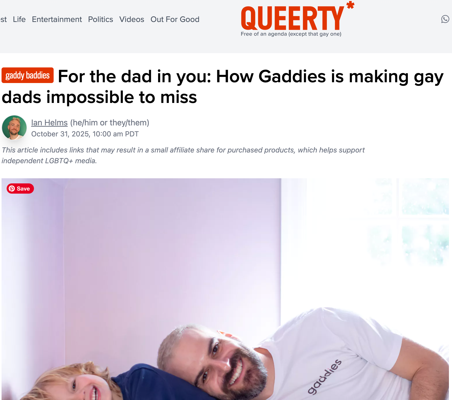 man and child laying down 