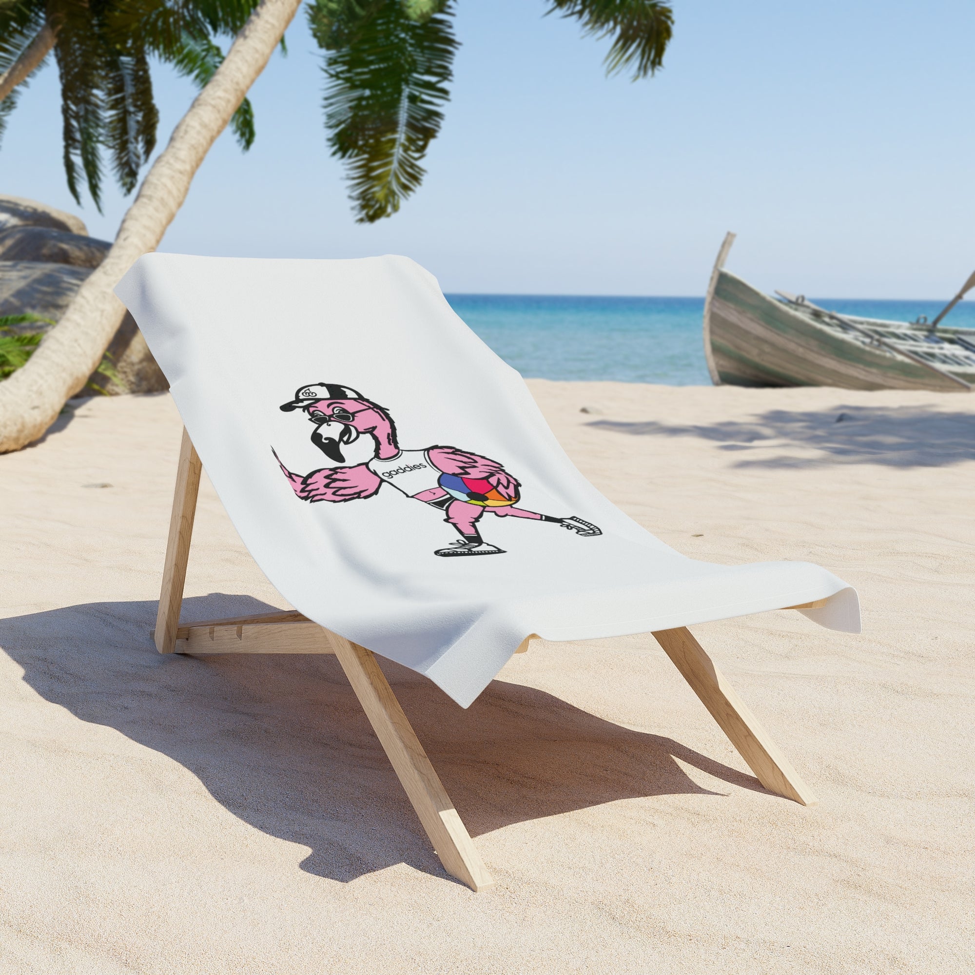 Flamingo Beach Towel