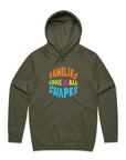 Shapes Hoodie in Army by Gaddies