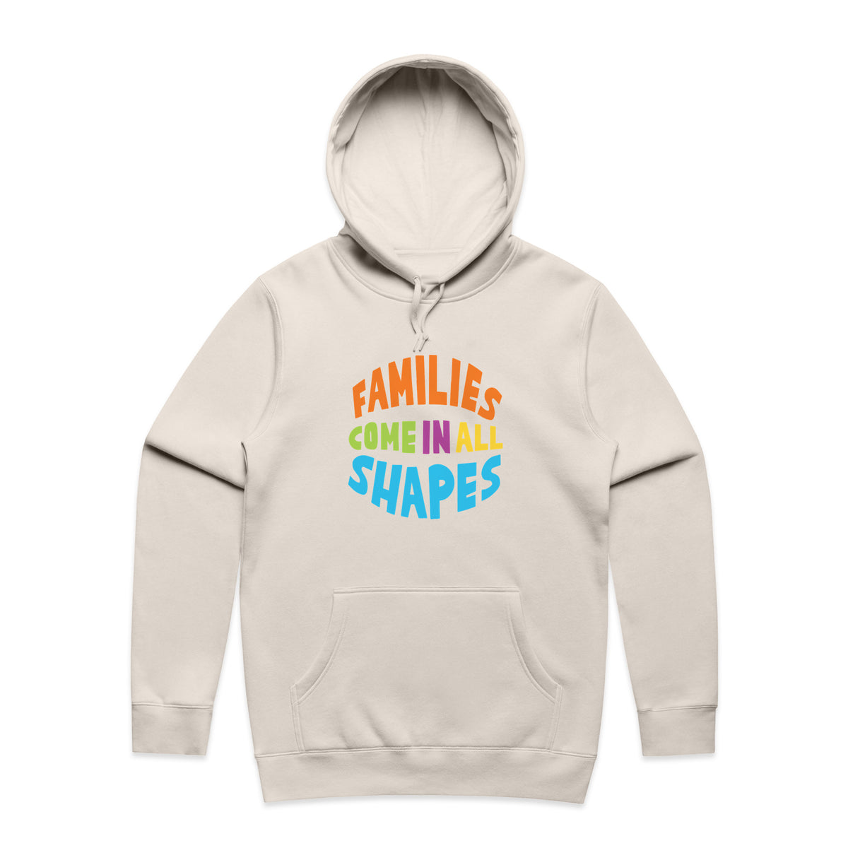Shapes Hoodie in Bone by Gaddies