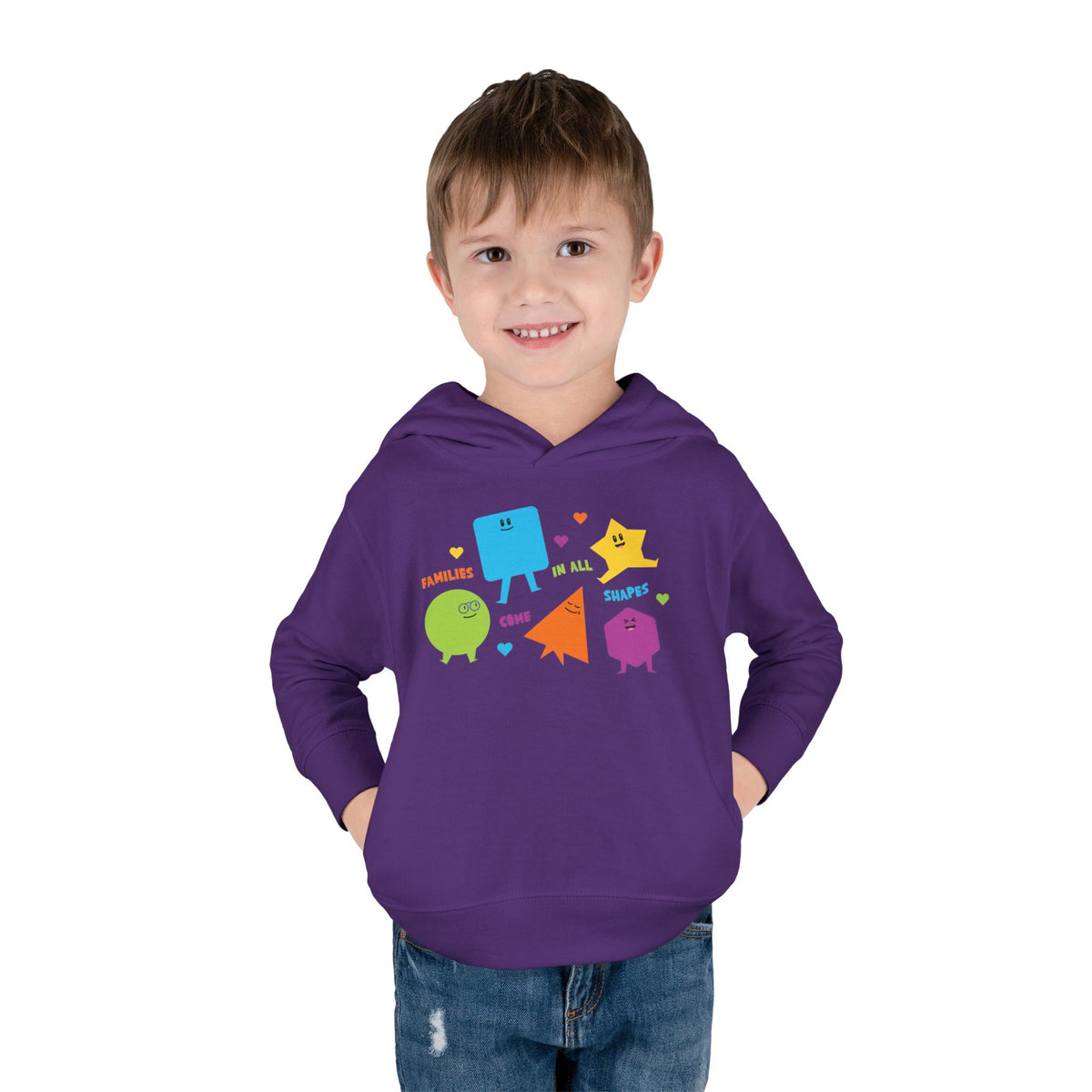 Shapes Toddler Hoodie
