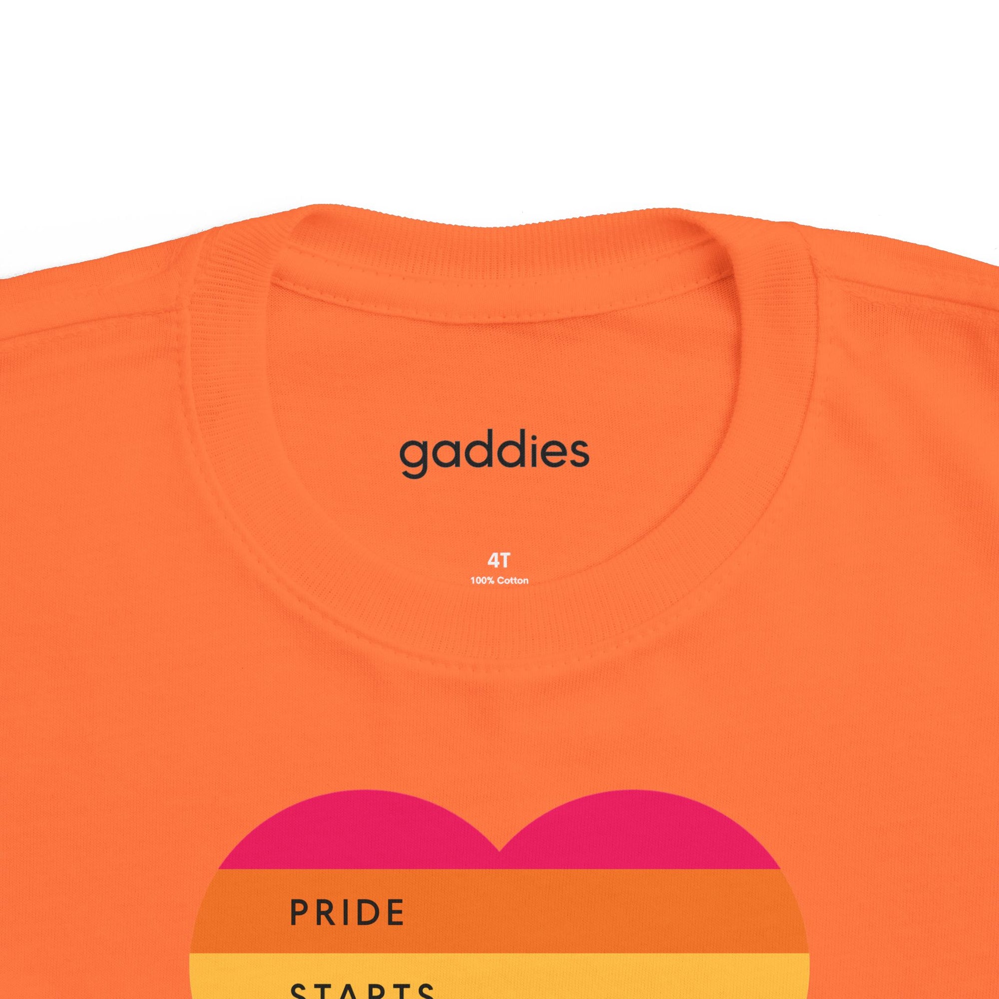 Pride Starts Within Toddler Tee