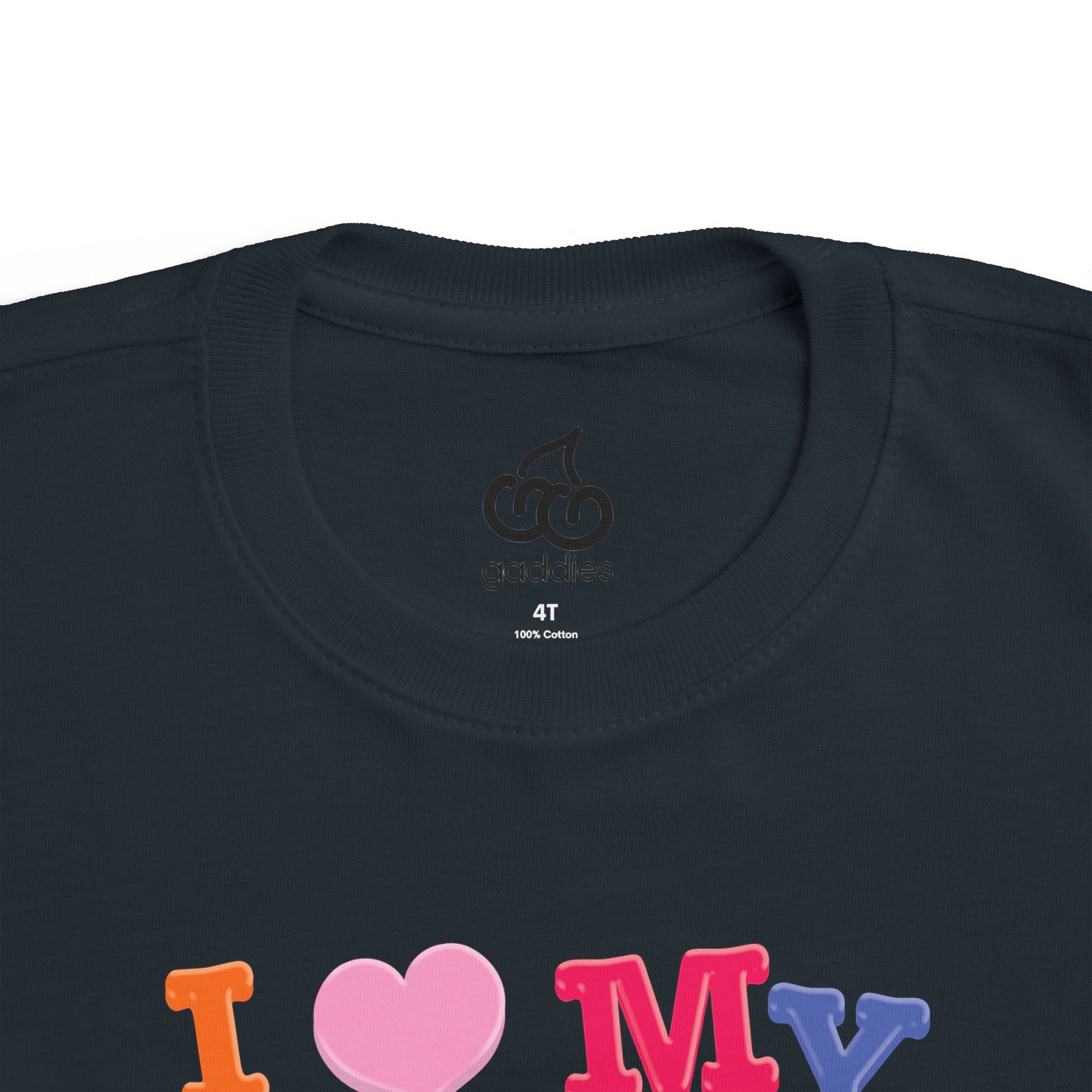 Gaddies Toddler Tee - I Heart My Gaddies Family Shirt