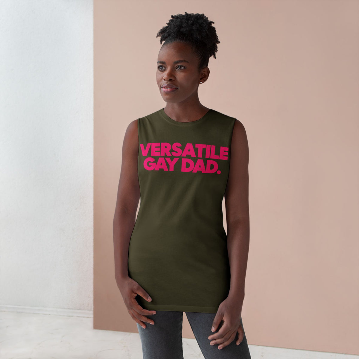 Versatile Gay Dad Tank Top