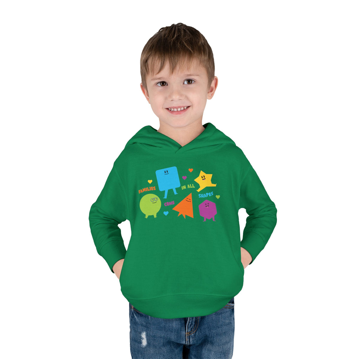 Shapes Toddler Hoodie