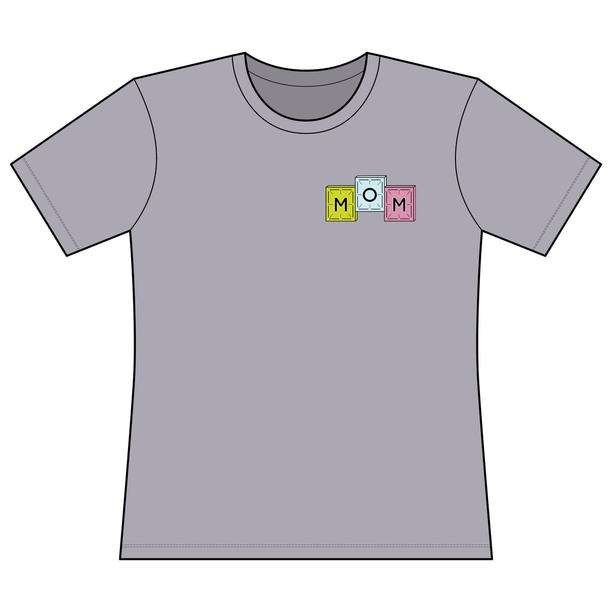 MOM Blocks Women's T-Shirt