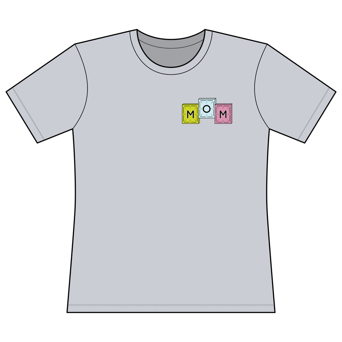 MOM Blocks Women's T-Shirt