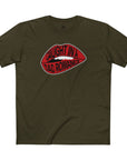 Gaddies Caught in a Dad Romance Lips Tee
