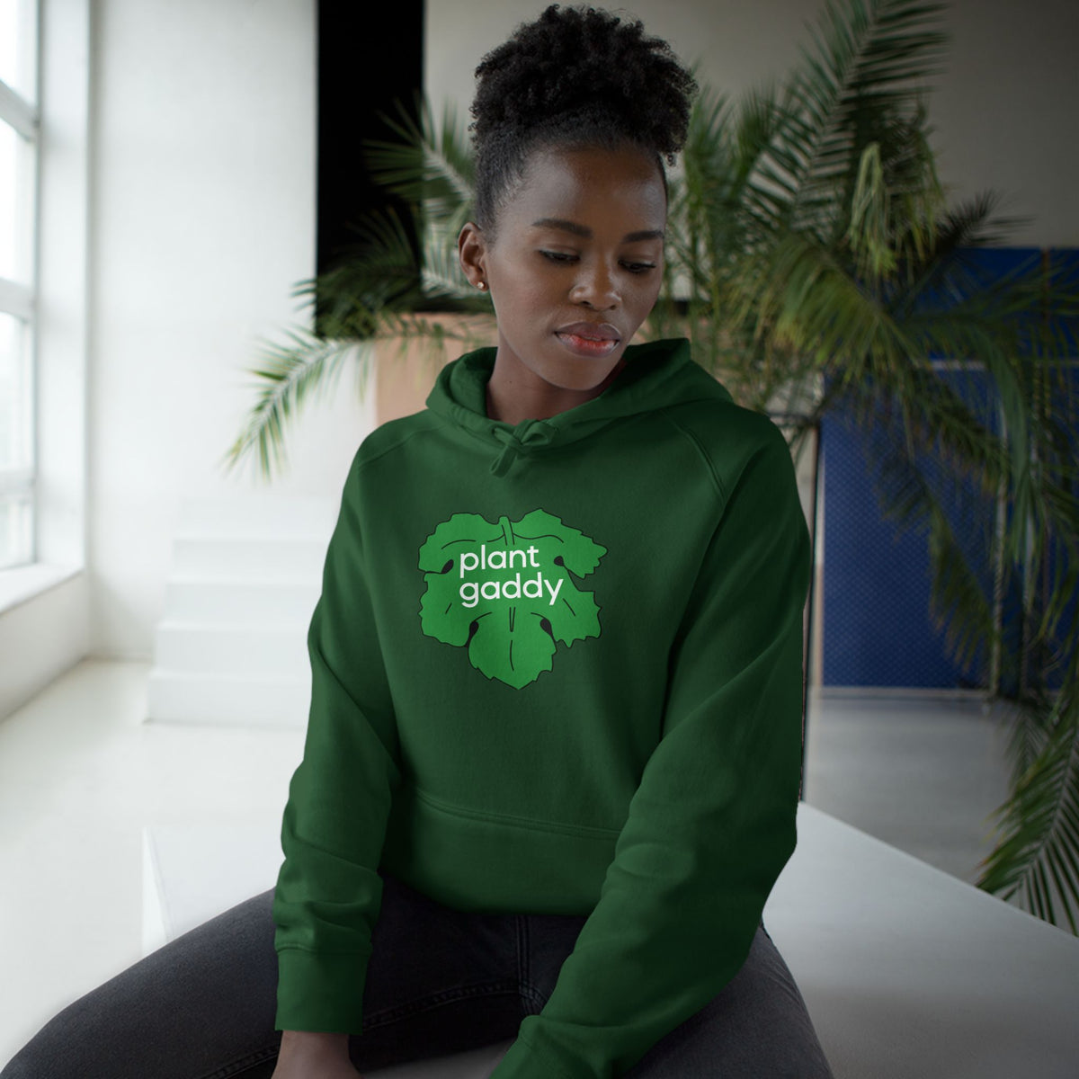 Plant Daddy Hoodie by Gaddies, alternate view