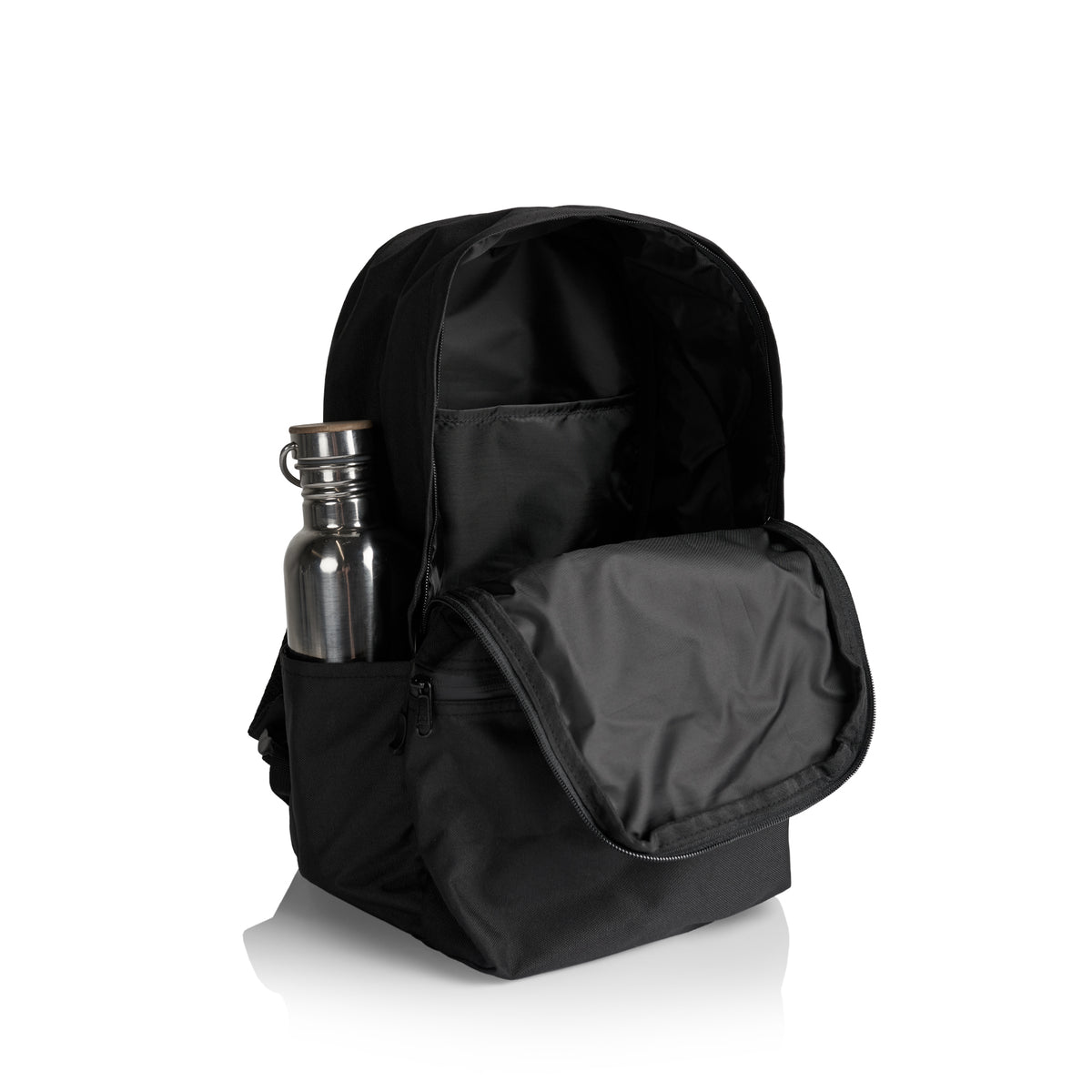 Shapes Backpack in Black by Gaddies, detail view