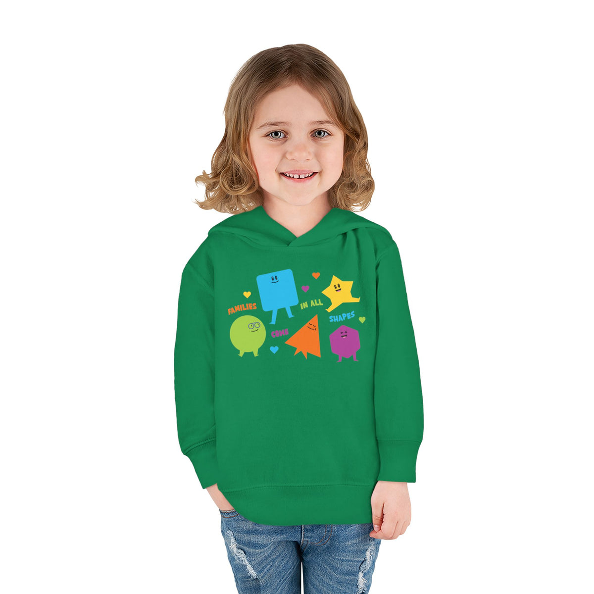 Shapes Toddler Hoodie