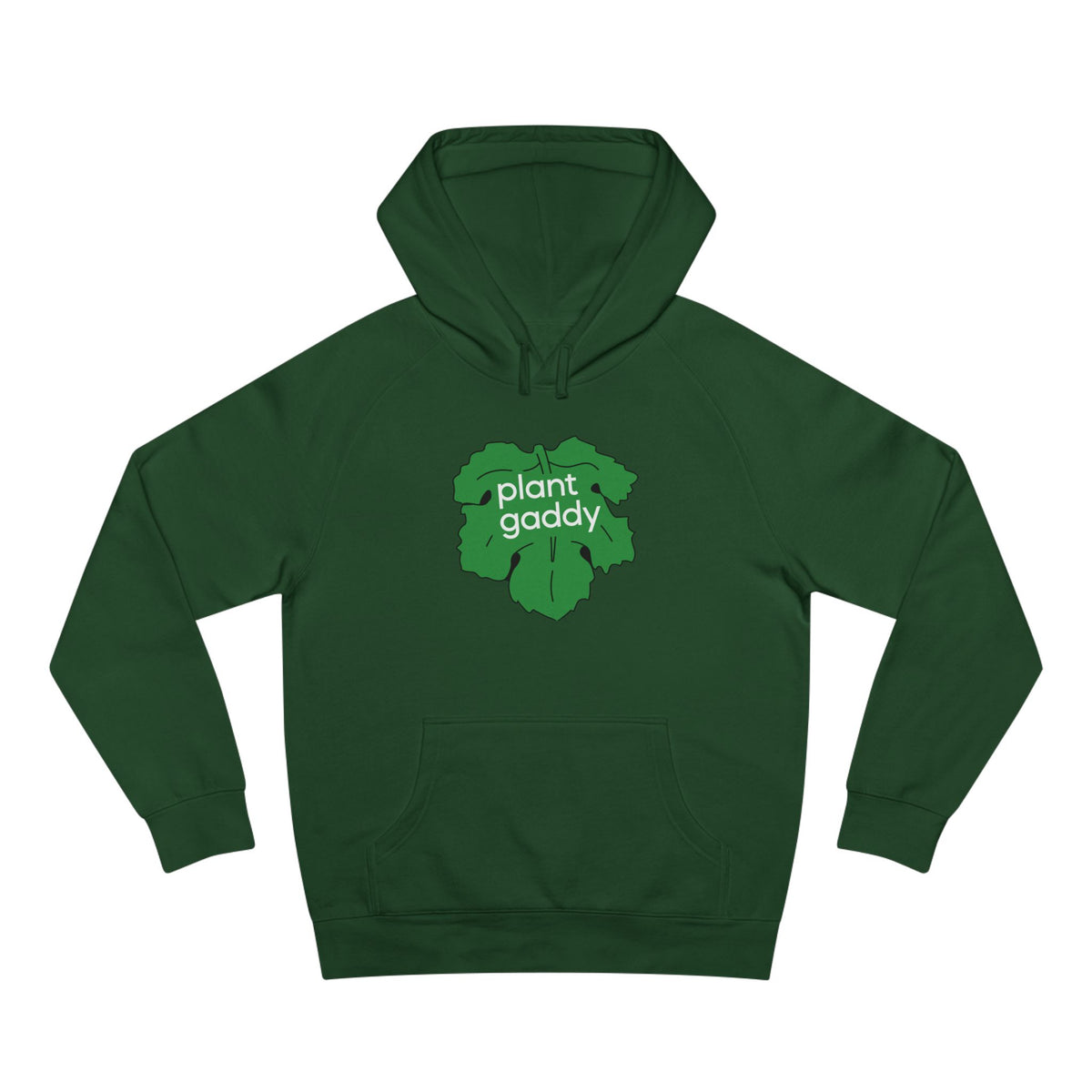 Plant Daddy Hoodie in Forest Green by Gaddies