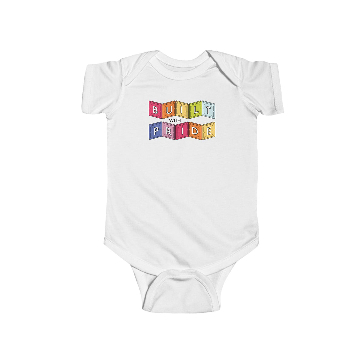 Built With Pride Baby Bodysuit