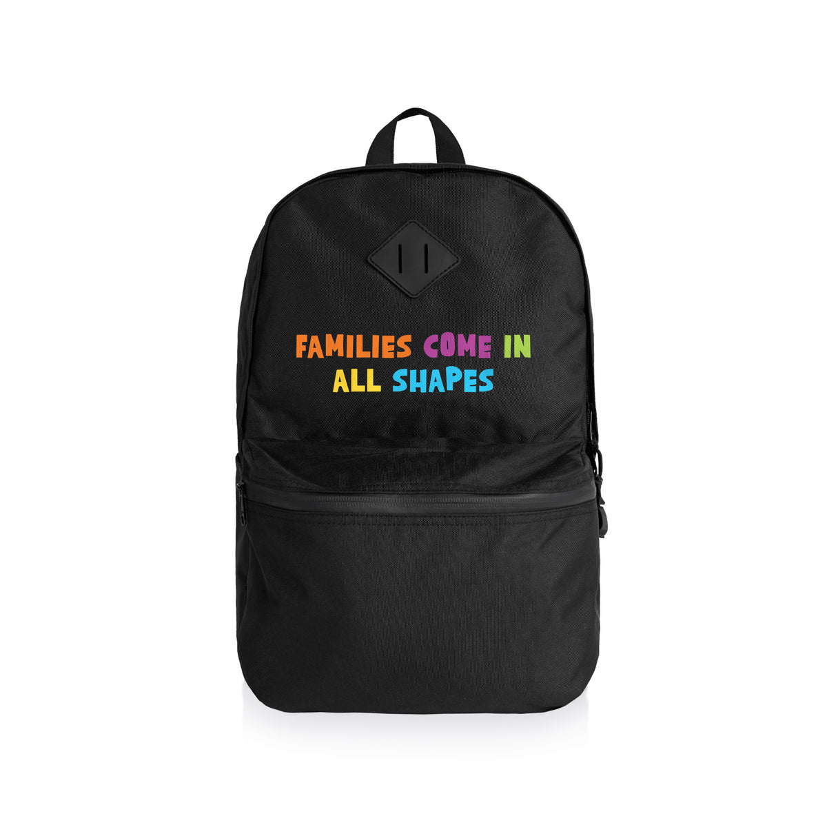 Shapes Backpack in Black by Gaddies