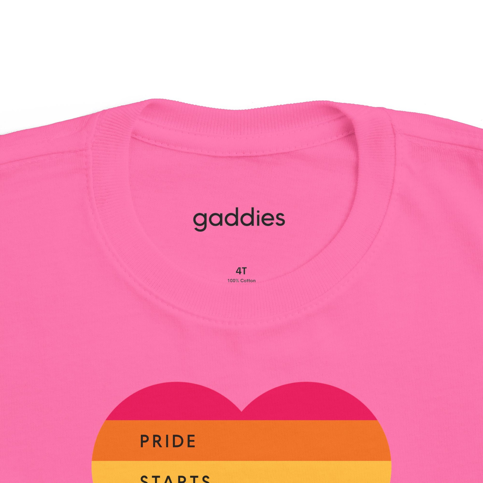 Pride Starts Within Toddler Tee