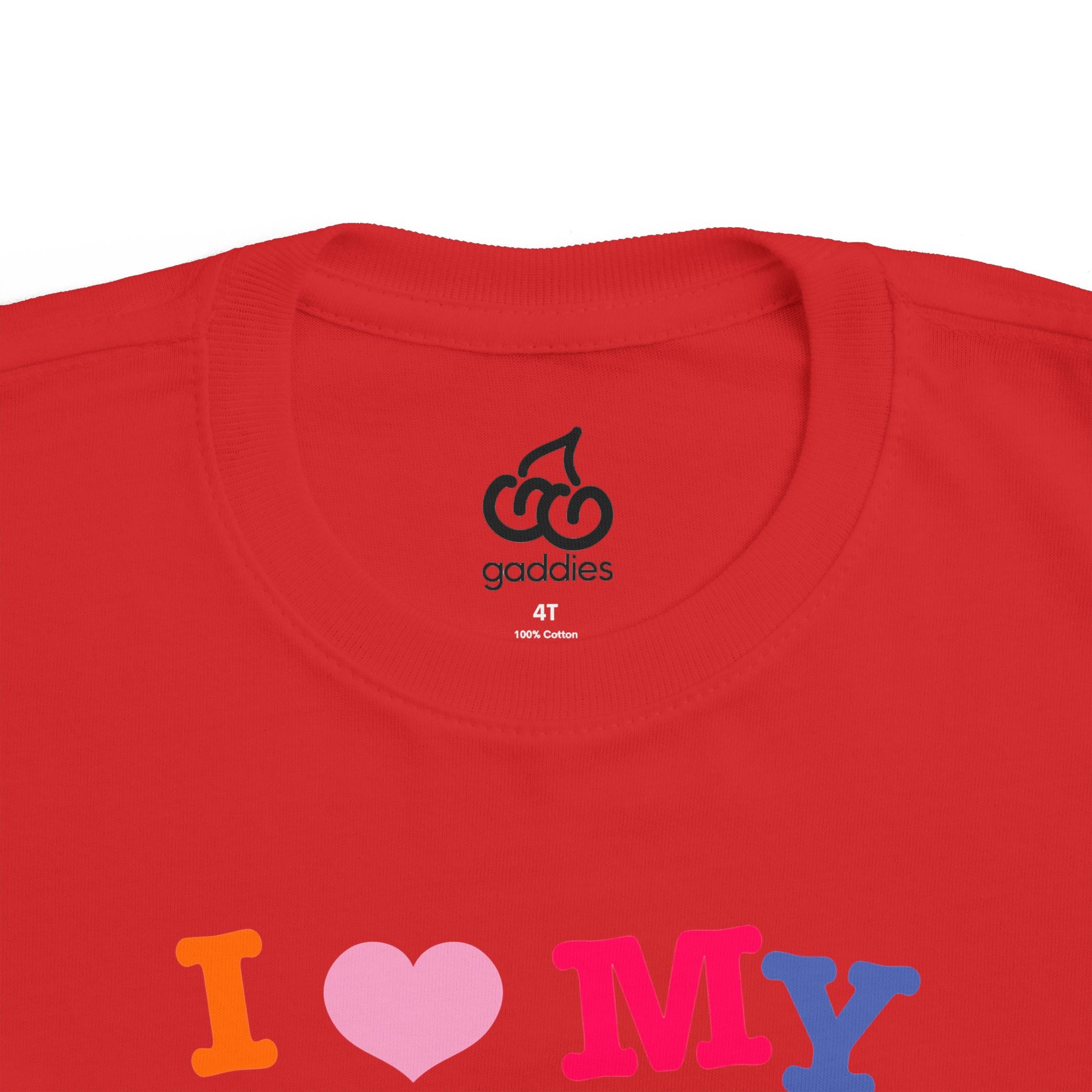 Gaddies Toddler Tee - I Heart My Gaddy