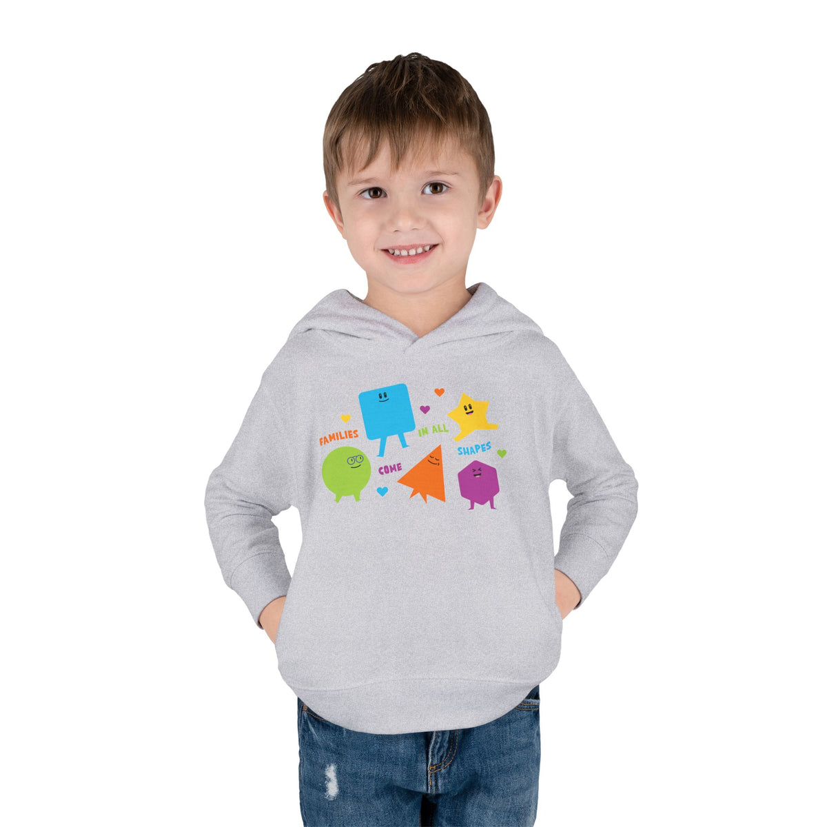 Shapes Toddler Hoodie