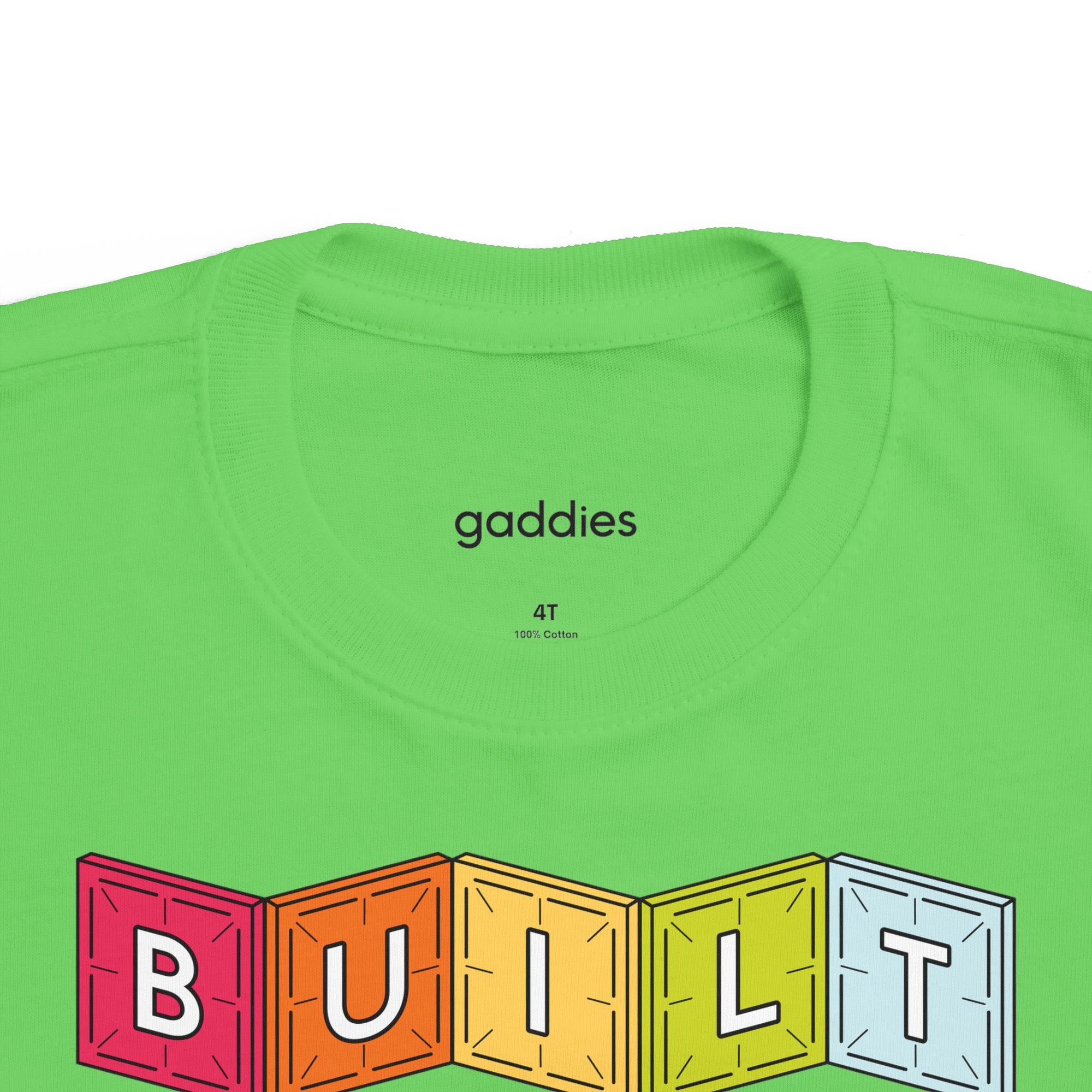 Built With Pride Toddler Tee