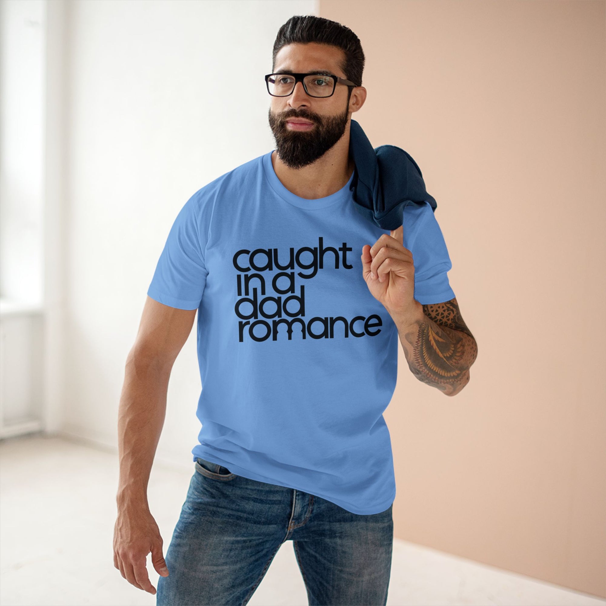 Gaddies Caught in a Dad Romance Tee