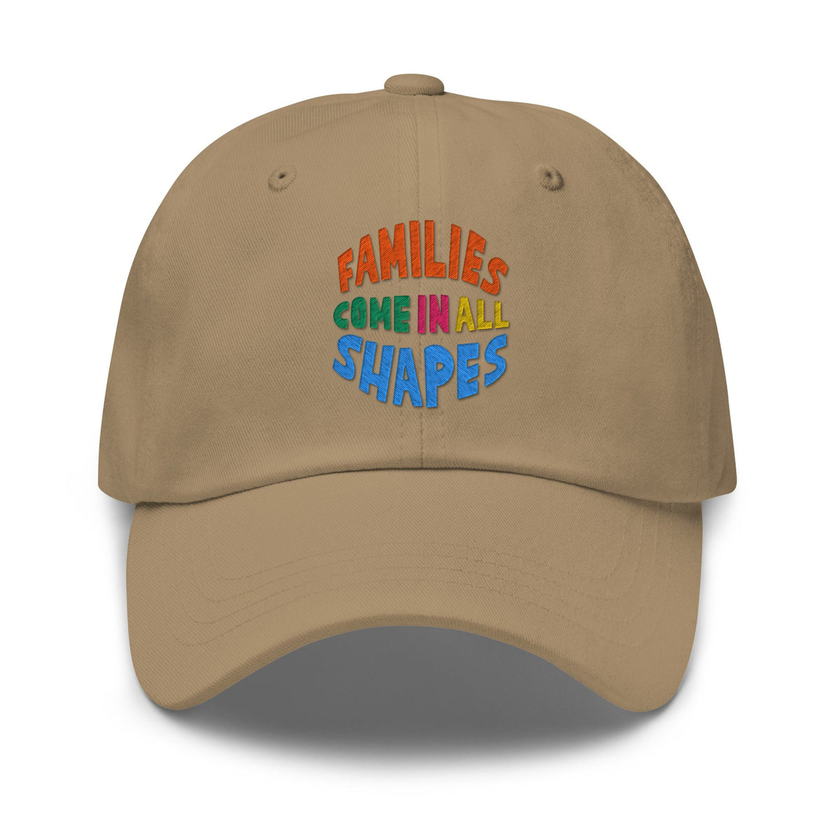Shapes Hat (embroidered) in Khaki by Gaddies