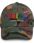 Pride Starts Within Dad Hat